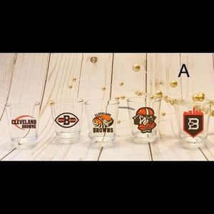 Cleveland Browns Shot Glass Set